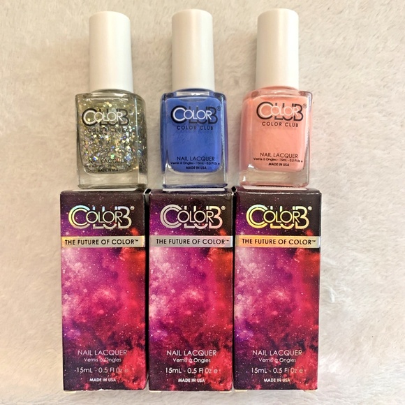 Color Club Nail Lacquer Polishes You Rock! + Clickbait + Hot Hot Pants 3pc Lot - Picture 2 of 8